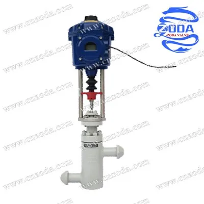 Elektrický viacstupňový regulačný ventil na znižovanie tlaku